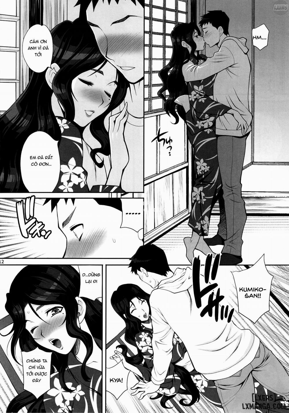 Yukiyanagi no Hon 45 Gogo wa Taikutsu na Kumiko Oshinobi Mitsugetsu Onsen Ryokou Hen Chương Oneshot Trang 11