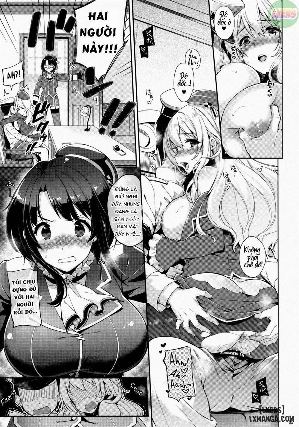 Yurufuwa Juujun Atago to Takao Chương Oneshot Trang 8