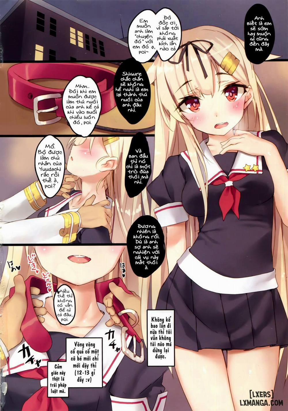 Yuudachi wa Teitoku-san ga Daisukippoi Chương Oneshot Trang 3