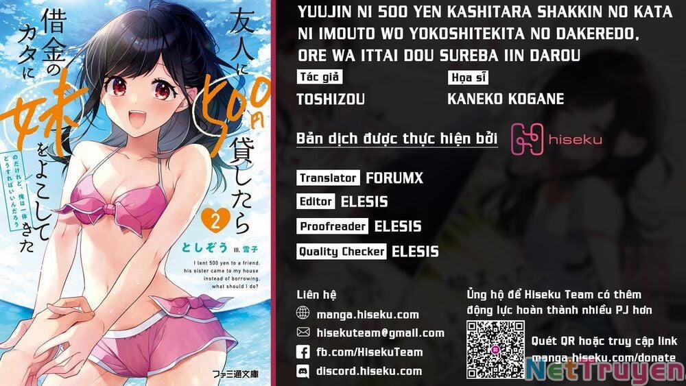 Yuujin Ni 500 Yen Kashitara Shakkin No Kata Ni Imouto Wo Yokoshitekita No Dakeredo, Ore Wa Ittai Dou Chương 5 Trang 1