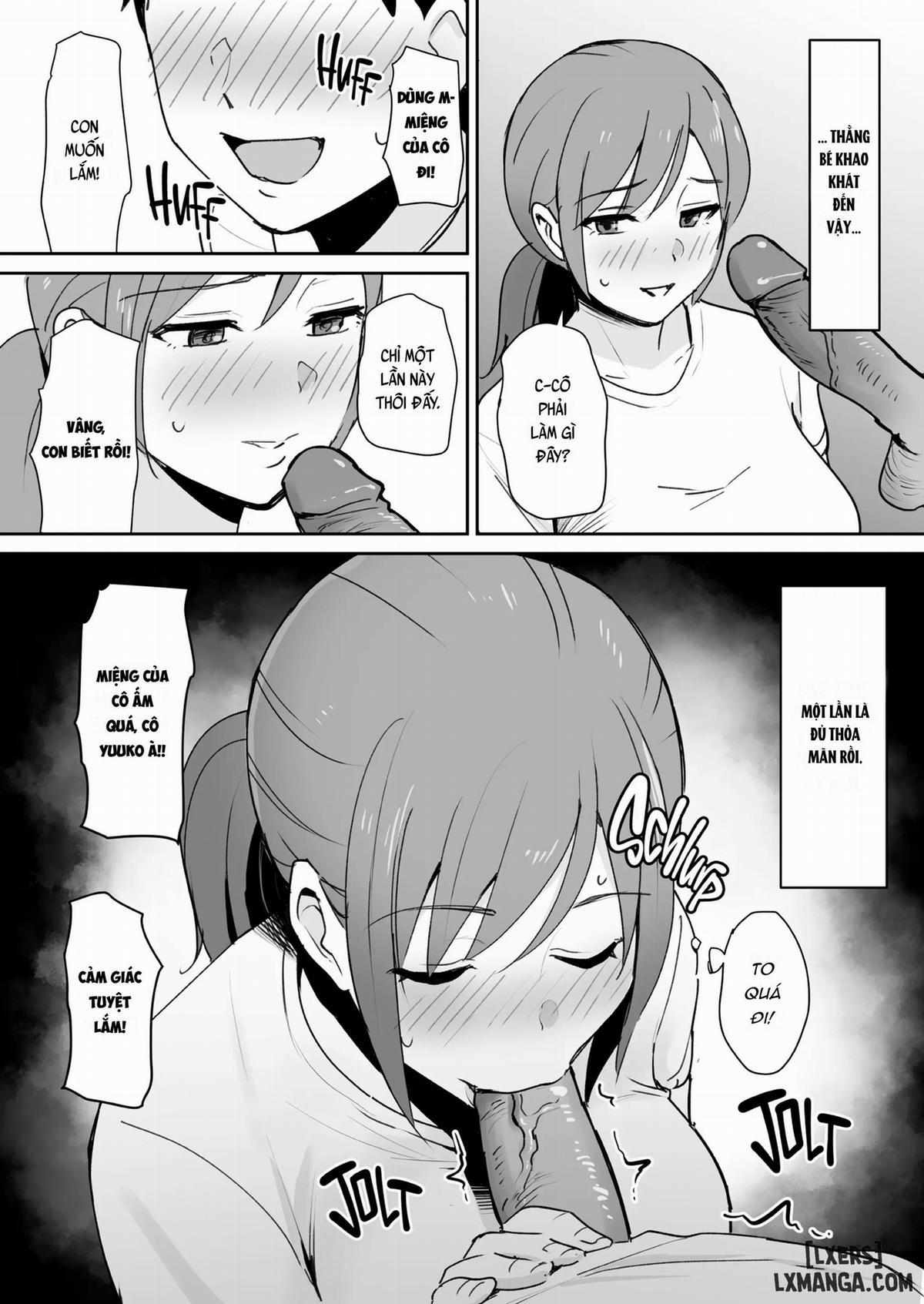 Yuujin No Haha Wa Dekachin Ni Yowai Oneshot trang 12