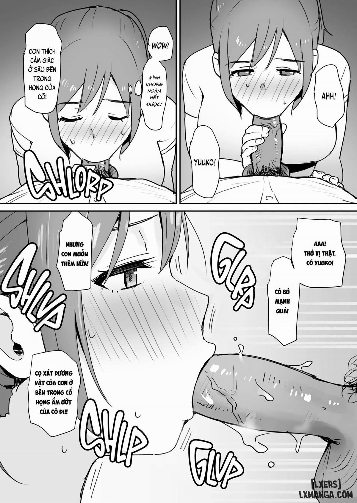 Yuujin No Haha Wa Dekachin Ni Yowai Oneshot trang 13