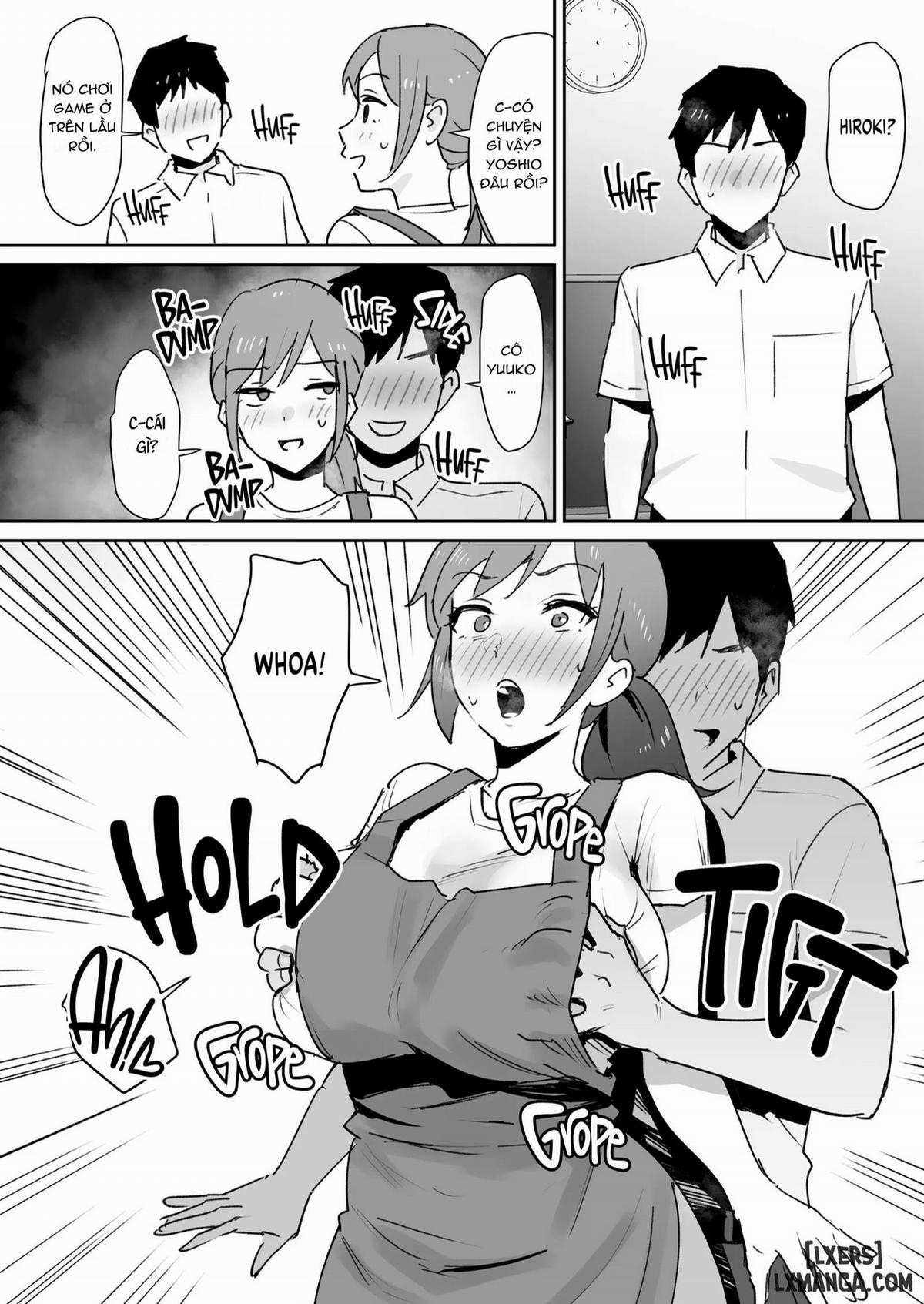 Yuujin No Haha Wa Dekachin Ni Yowai Oneshot trang 17