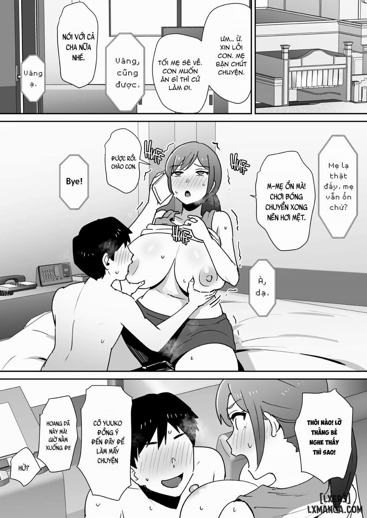 Yuujin No Haha Wa Dekachin Ni Yowai Oneshot trang 33