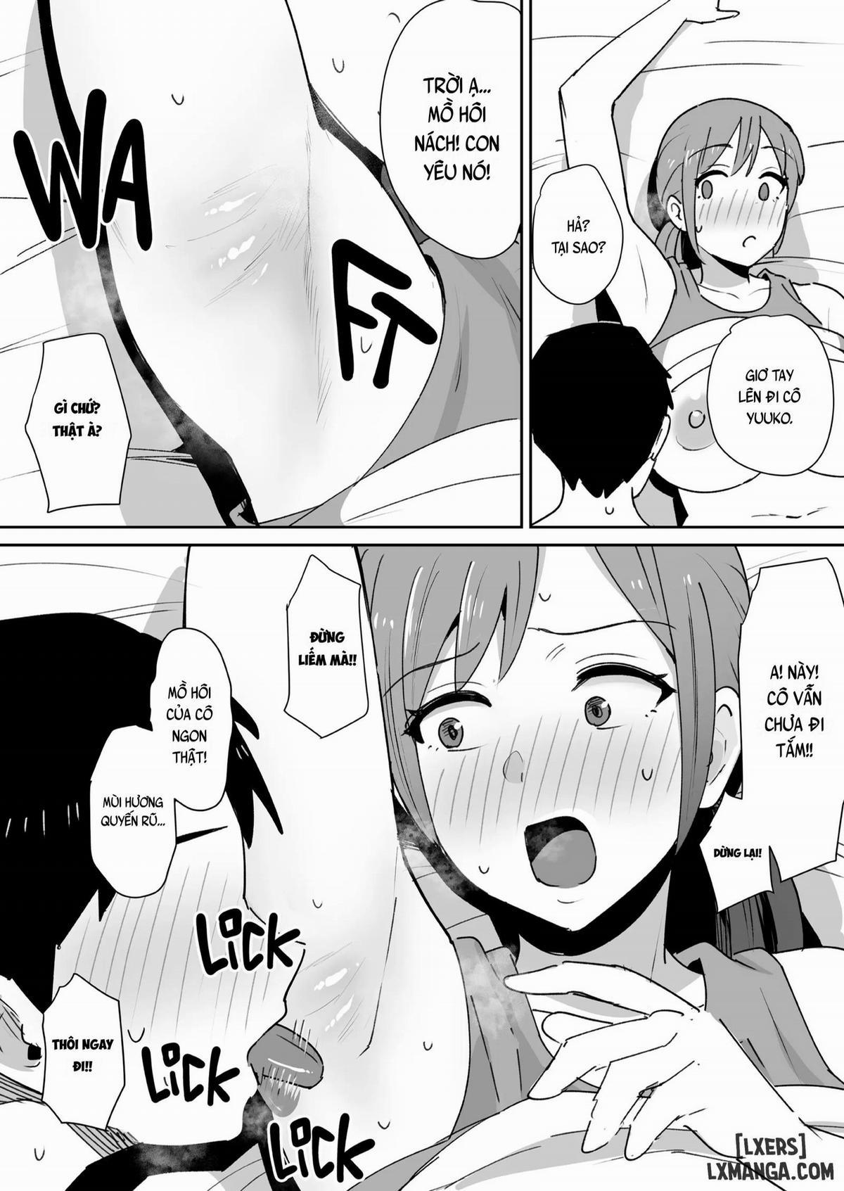 Yuujin No Haha Wa Dekachin Ni Yowai Oneshot trang 34