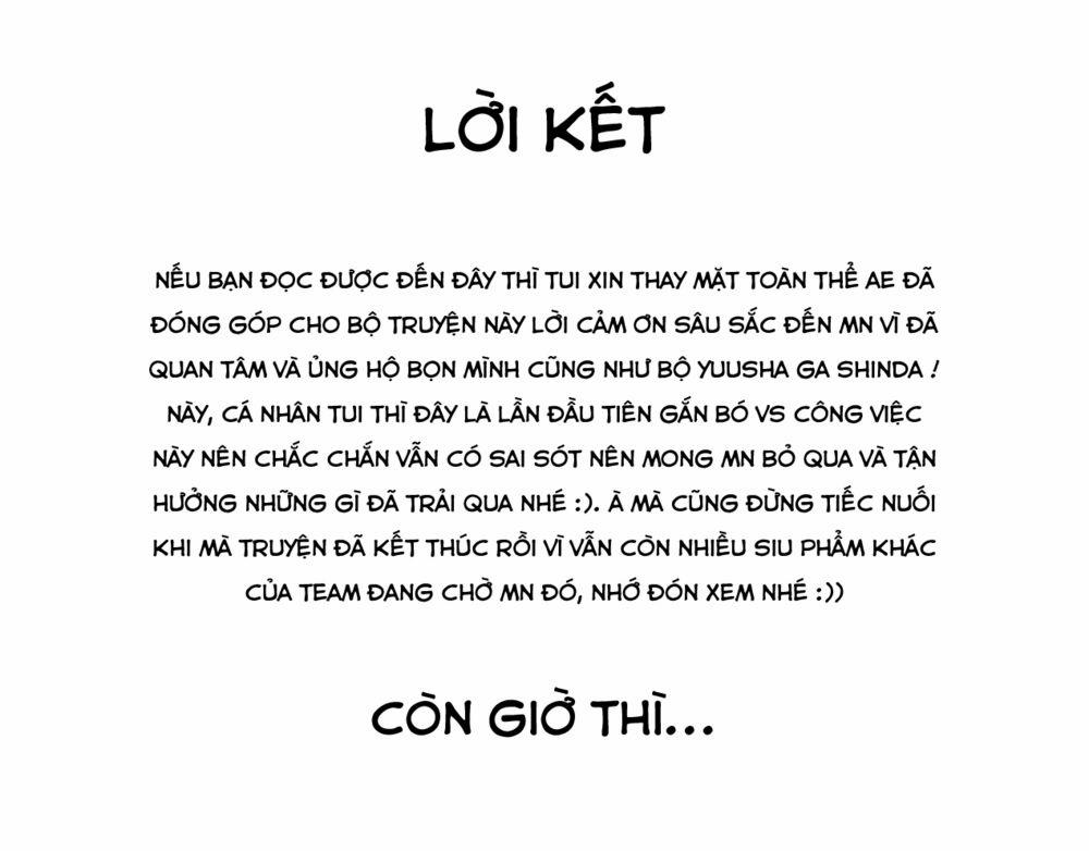 Yuusha Ga Shinda! 0 (End) trang 35