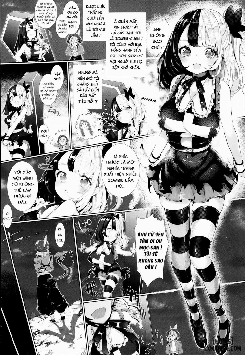 Zombie-chan no Ohakamairi Chương Oneshot Trang 2