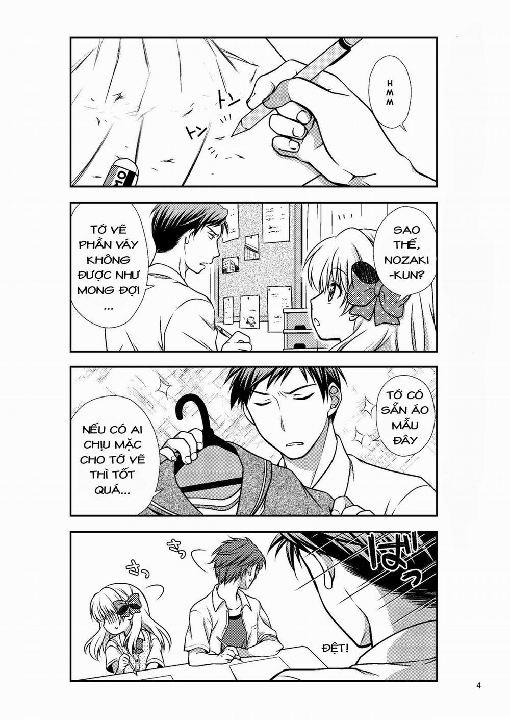 Zoukan Seinen Sakura-san (Gekkan Shoujo Nozaki-kun) Chương Oneshot Trang 4