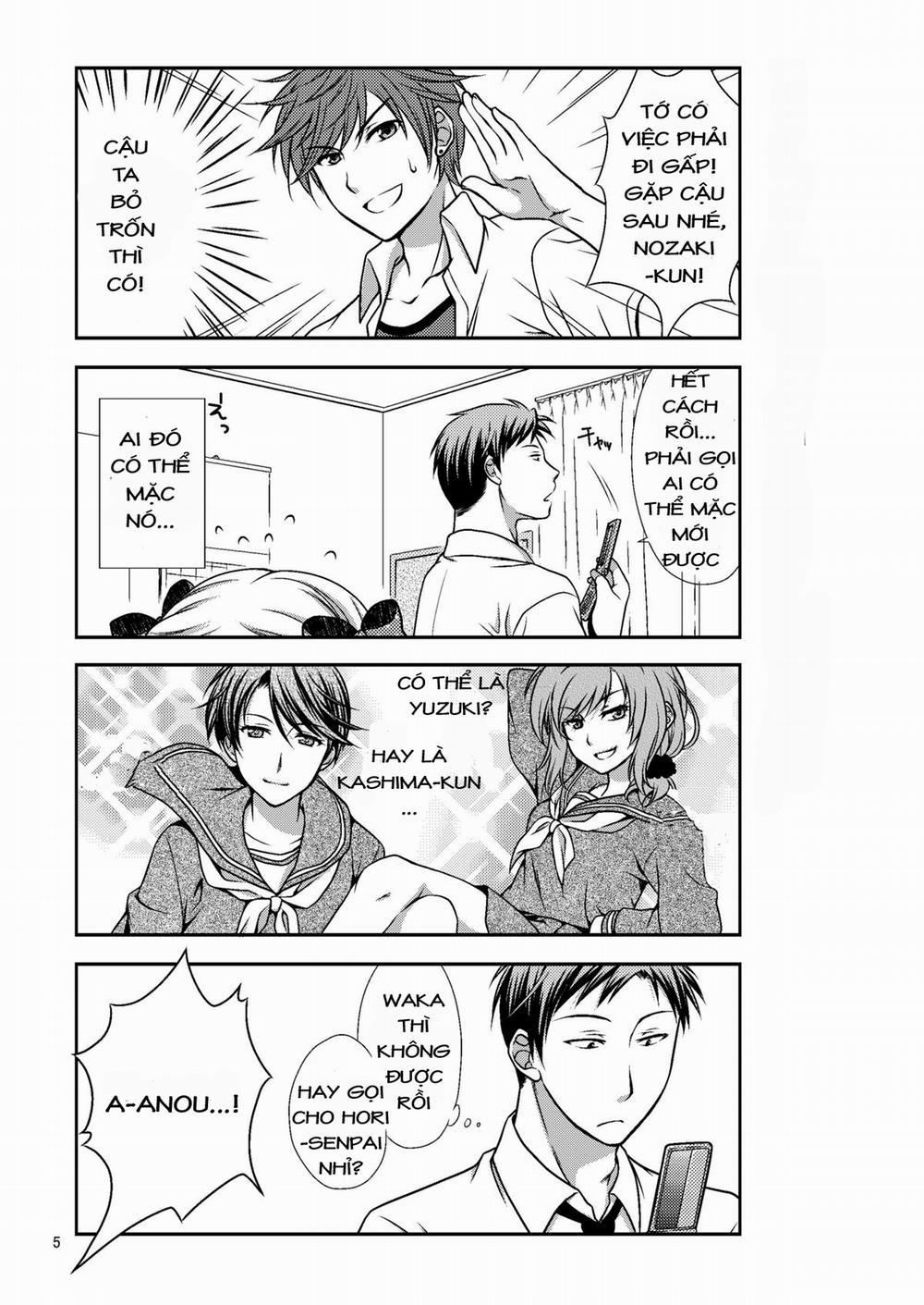 Zoukan Seinen Sakura-san (Gekkan Shoujo Nozaki-kun) Chương Oneshot Trang 5