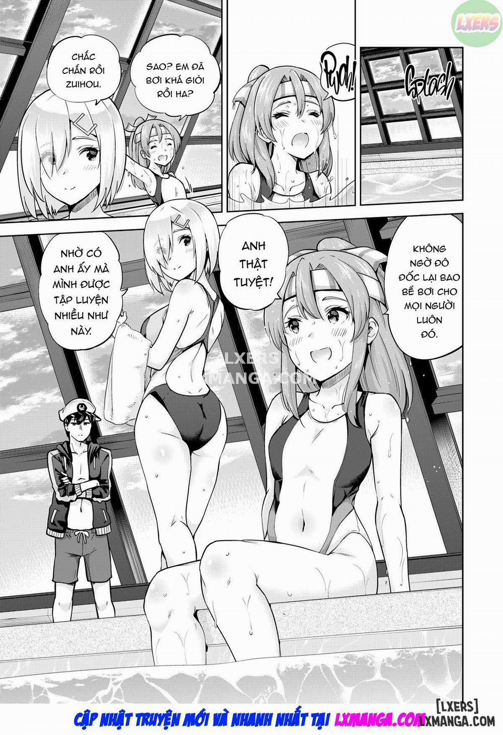 Zuihou and Hamakaze in Racing Swimsuits Chương Oneshot Trang 5